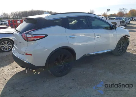 2017 Nissan Murano Platinum z USA, uszkodzony, nr VIN 5N1AZ2MH3HN203075